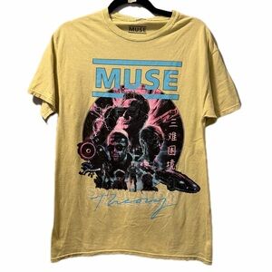 Muse tee shirt yellow
